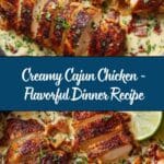 Cajun Chicken with Creamy Cajun Sauce Recipe