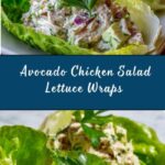 Avocado Chicken Salad Lettuce Wraps Recipe