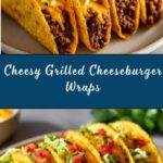 Grilled Cheeseburger Wraps Recipe