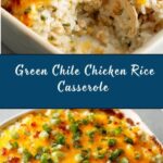 Green Chile Chicken and Rice Casserole Recipe