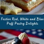 Patriotic Red, White and Blue Pastries Recipe