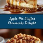 Best Apple Pie Stuffed Cheesecake Recipe