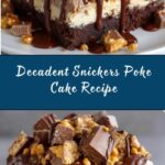 Snickers Poke Cake Recipe