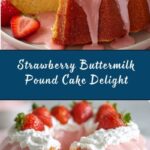 Strawberry Buttermilk Pound Cake Recipe