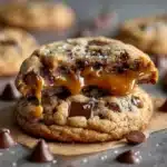Caramel Chocolate Chip Cookies Recipe