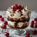 Cherry Chocolate Chip Trifle Recipe