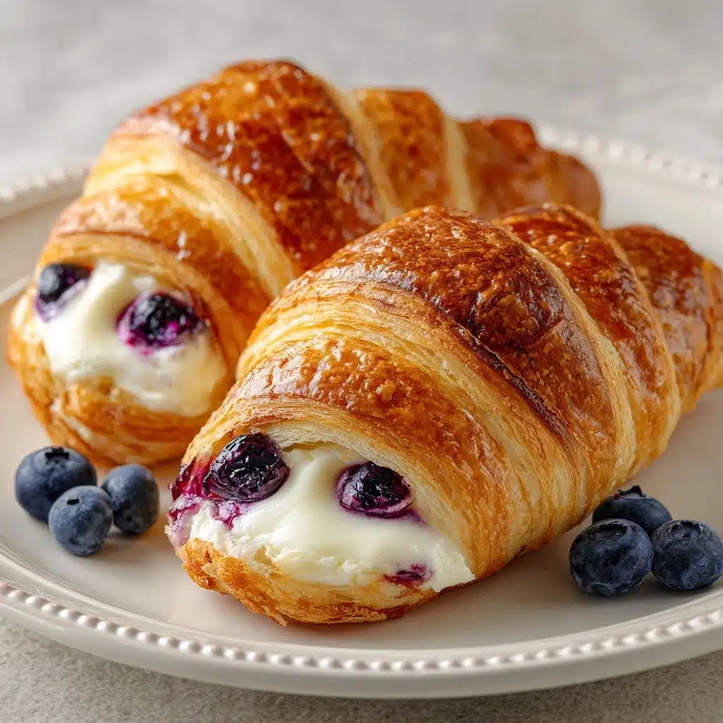 Blueberry Cheesecake Rolls Recipe
