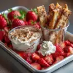 Strawberry Cheesecake Nachos Recipe