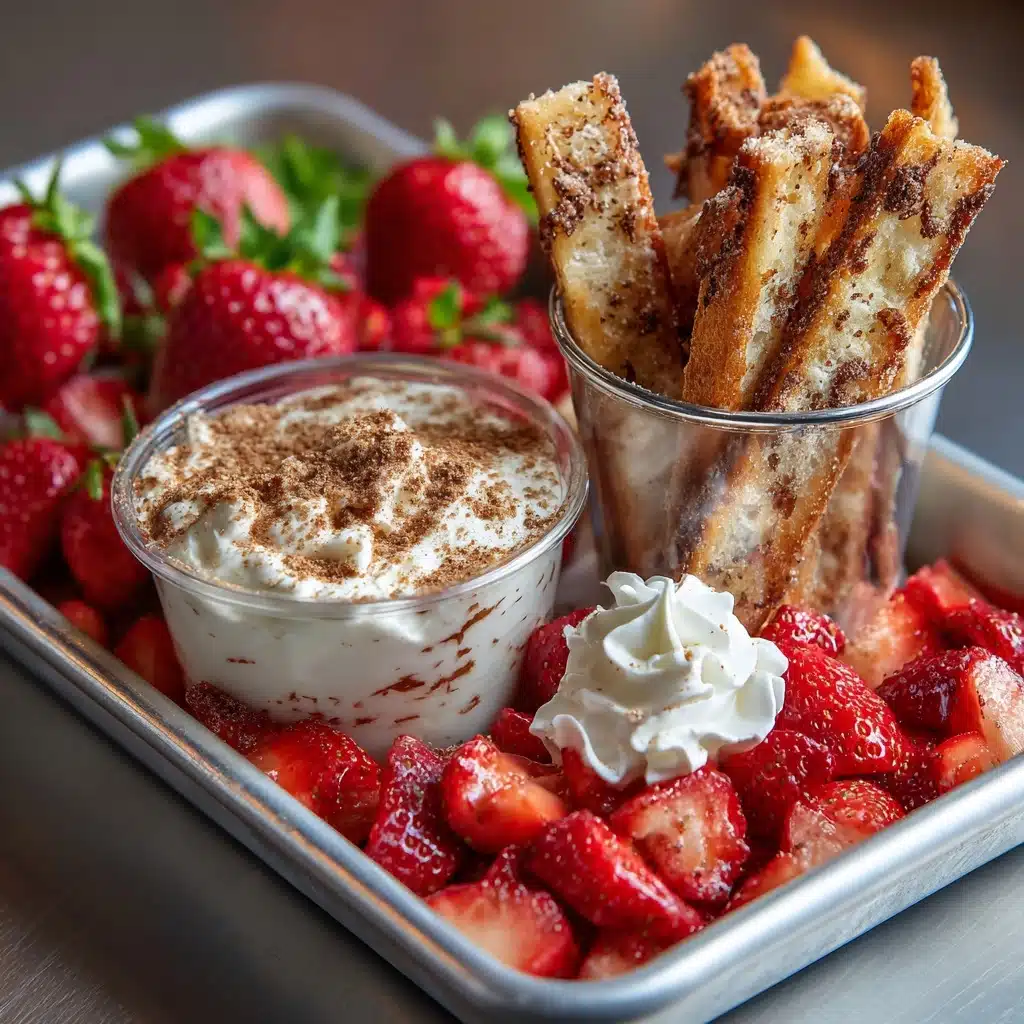 Strawberry Cheesecake Nachos Recipe - Recipe Image