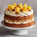 Hawaiian Pineapple Carrot Cream Cake Recipe