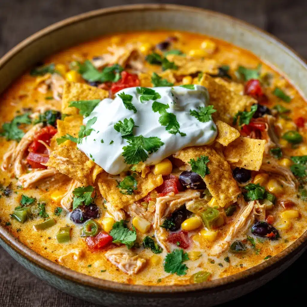 Easy Chicken Taco Soup Recipe