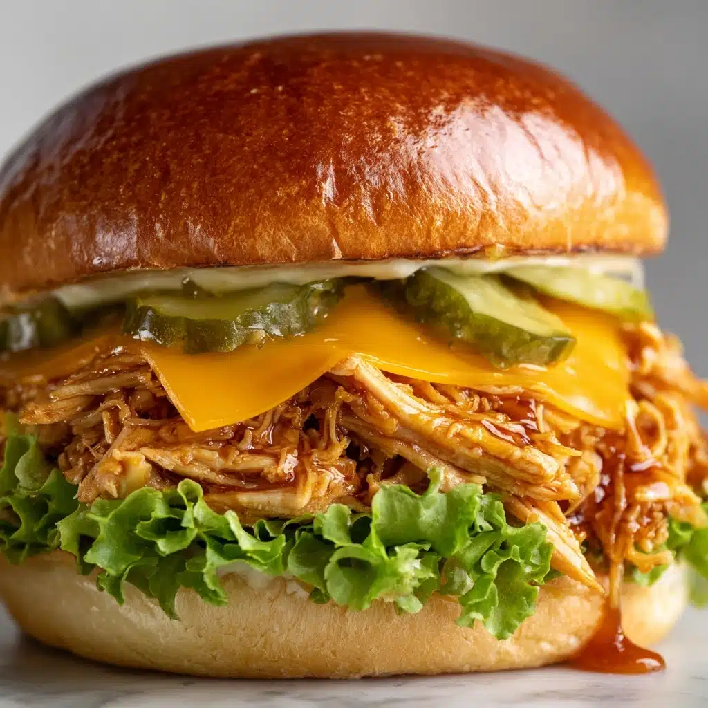 Crock Pot Ranch Chicken Sandwiches Recipe - Recipe Image