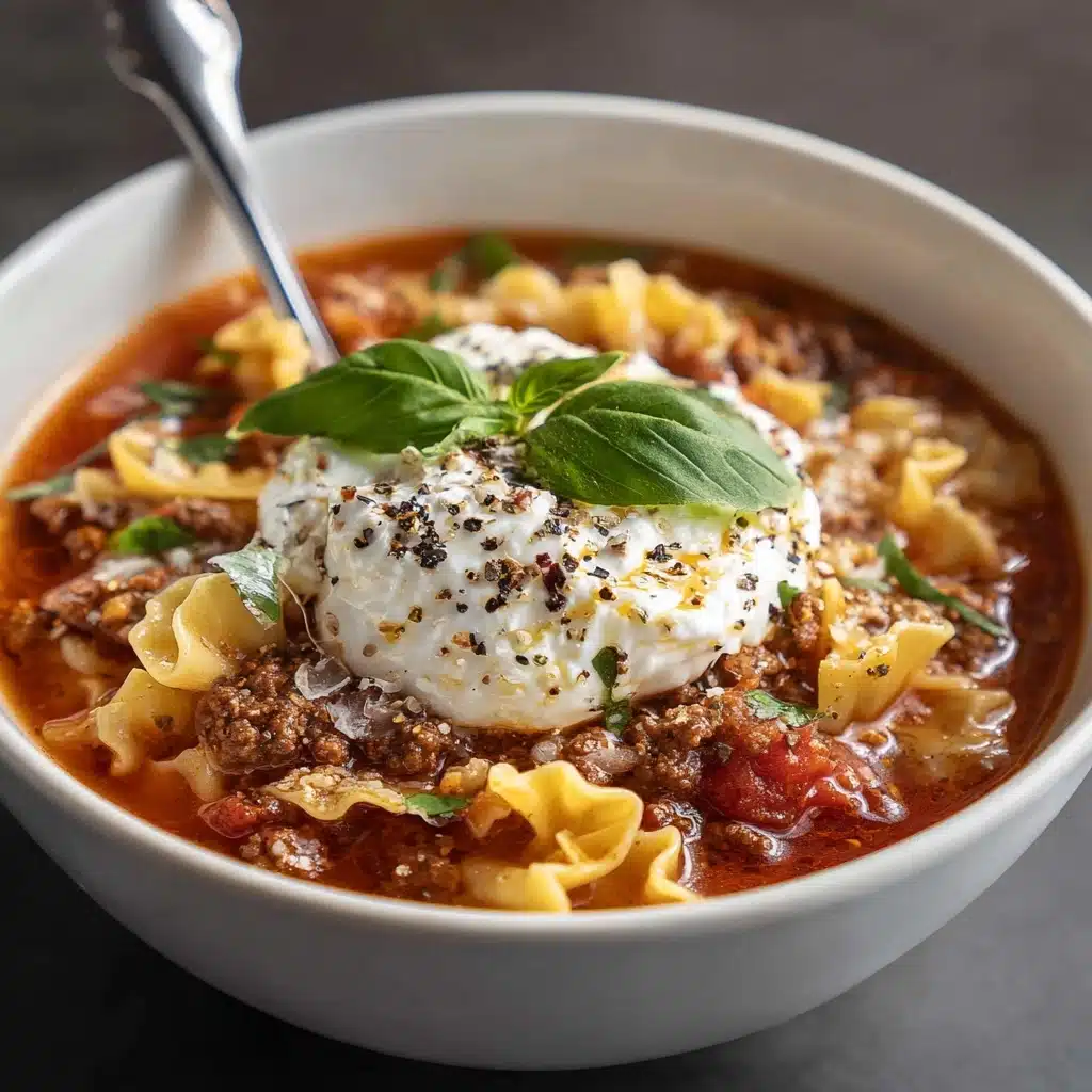 Easy Lasagna Soup Recipe - Recipe Image