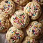 Cake Batter Chocolate Chip Cookies Recipe