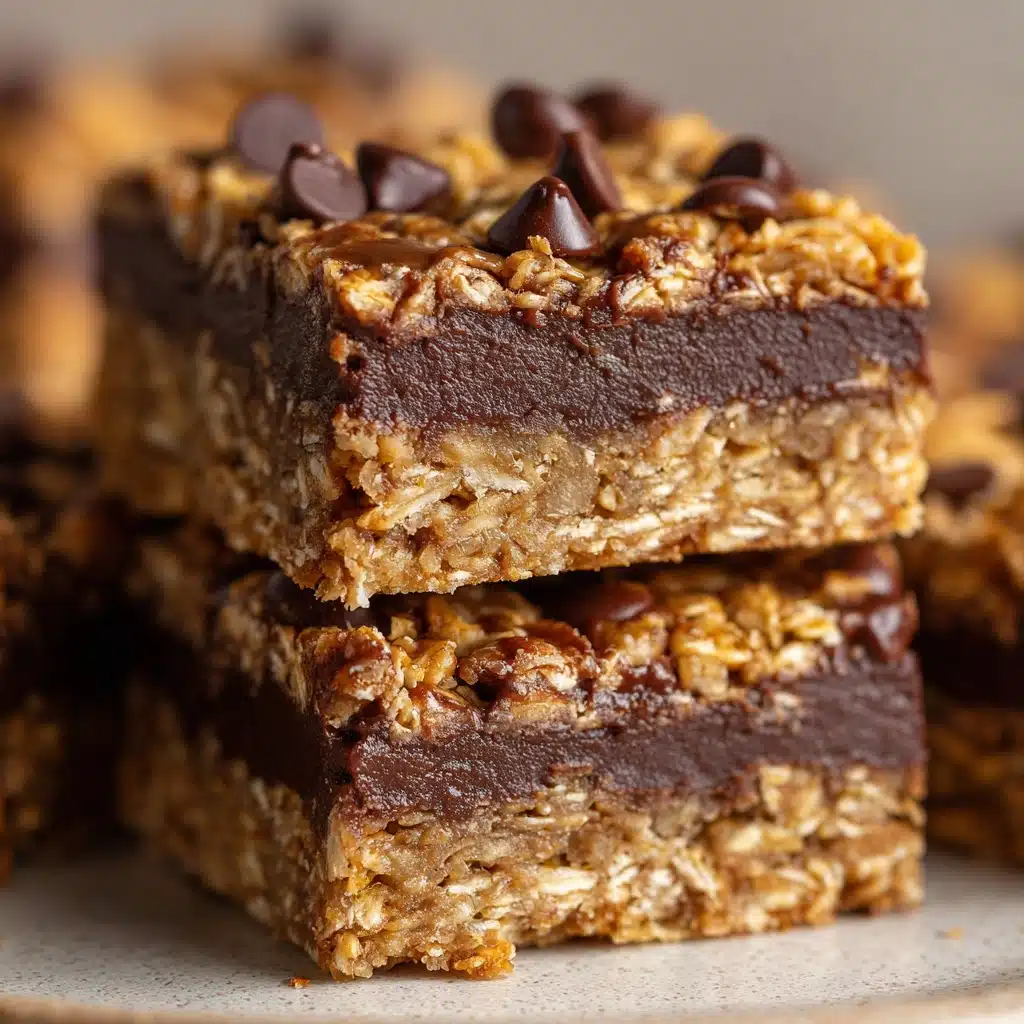 Healthy Chocolate Chip Oat Bars Recipe - Recipe Image