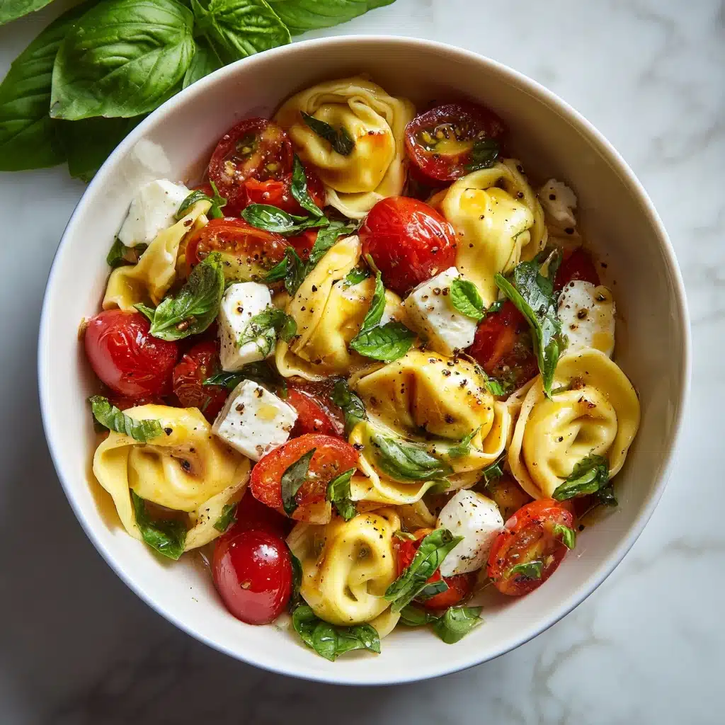 Tortellini Caprese Salad Recipe