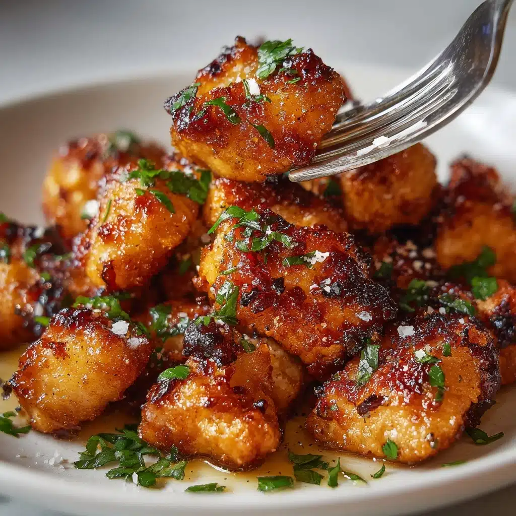 Garlic Butter Chicken Bites Recipe - Recipe Image