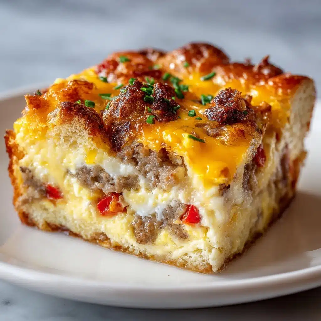 Crescent Roll Breakfast Casserole Recipe - Recipe Image
