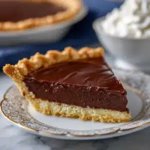 Old-Fashioned Chocolate Pie Recipe