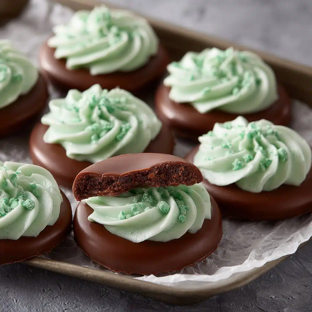 ** Chocolate Mint Creams Recipe - Recipe Image