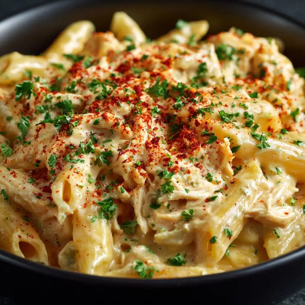 Buffalo Chicken Alfredo Penne Recipe