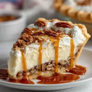 Caramel Pecan Delight Pie Recipe