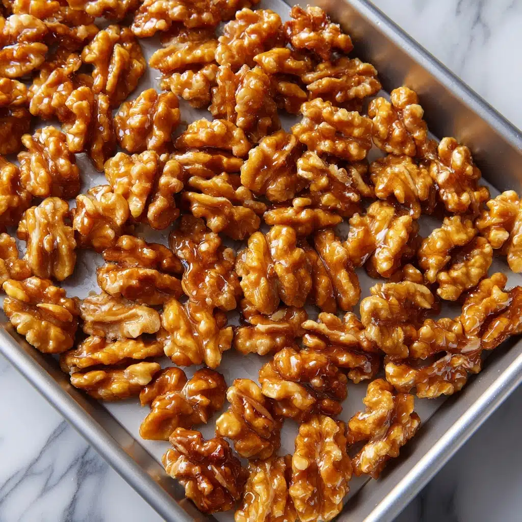 Brown Sugar Candied Walnuts Recipe - Recipe Image