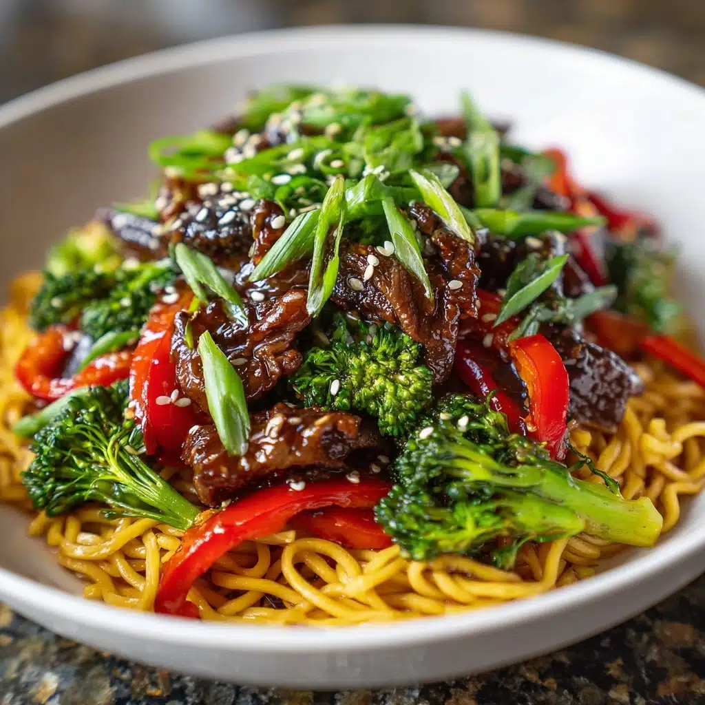 Hoisin Beef Noodles Recipe - Recipe Image