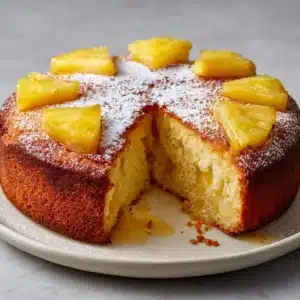 Pineapple Juice Cake Recipe
