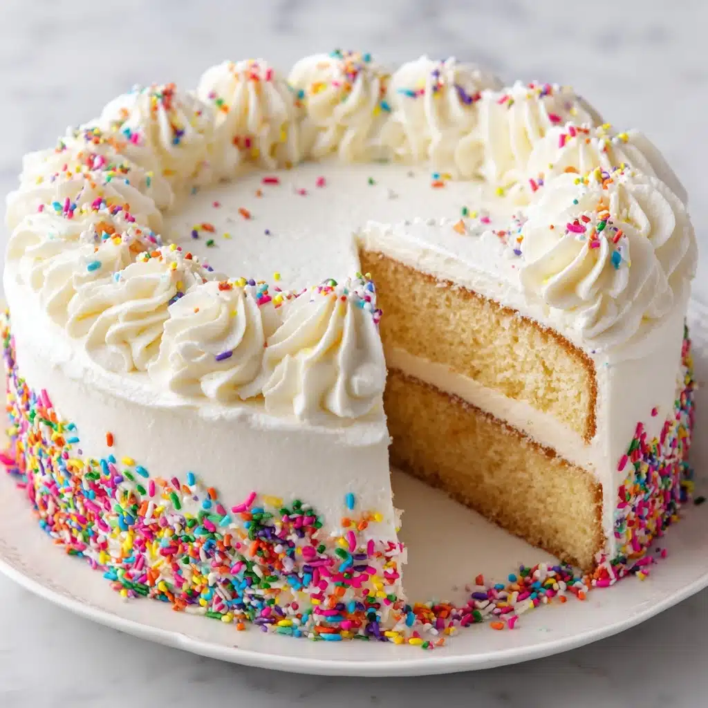 Homemade Vanilla Cake Recipe - Recipe Image