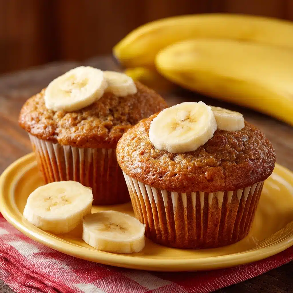 Brown Sugar Banana Muffins Recipe - Recipe Image