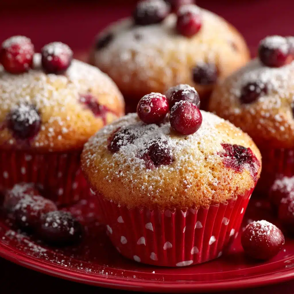 Cranberry Orange Muffins with Greek Yogurt Recipe - Recipe Image
