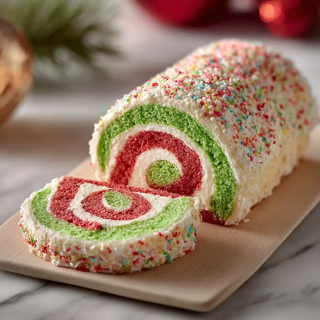 Christmas Cake Roll Recipe - Recipe Image
