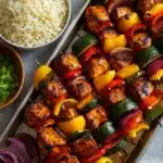 Garlic Herb Chicken Kabobs Recipe