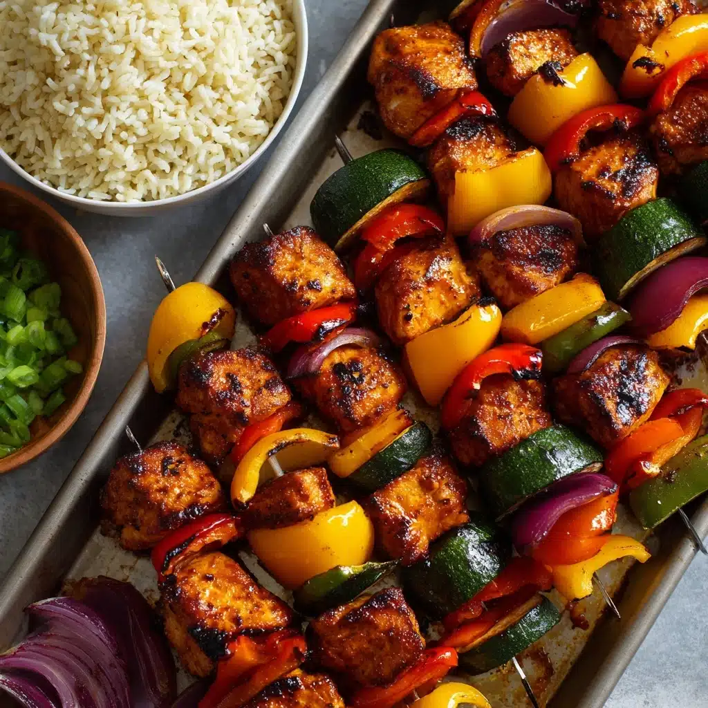 Garlic Herb Chicken Kabobs Recipe