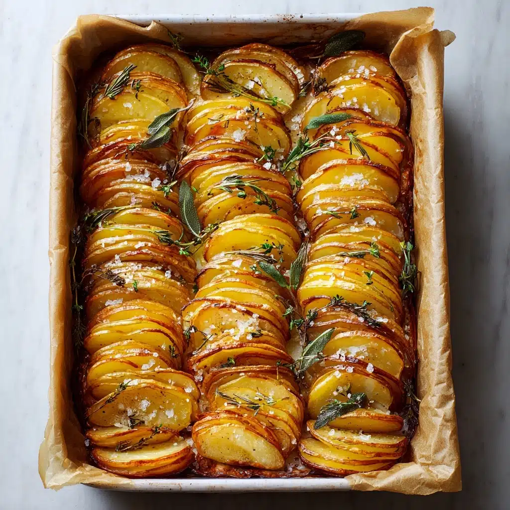 Crispy Leaf Potatoes With Oregano Salt Recipe