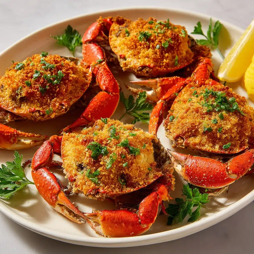 Seafood Stuffed Crab Recipe - Recipe Image