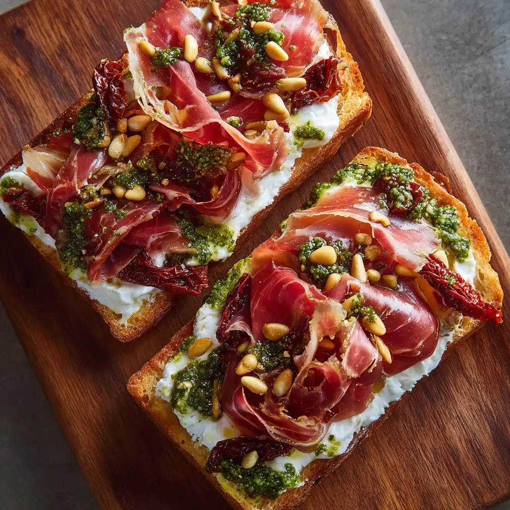 Coppa Focaccia Toast with Zhug Recipe - Recipe Image