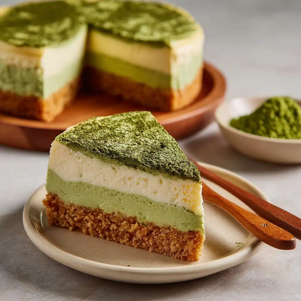 Matcha Green Tea Cheesecake Recipe