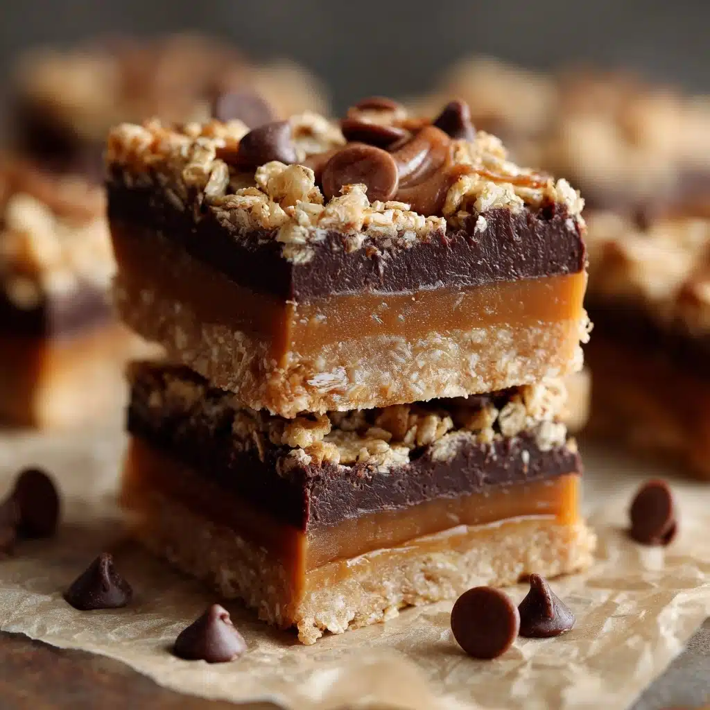 Oatmeal Fudge Bars Recipe