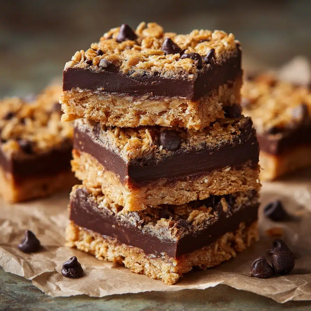 Oatmeal Fudge Bars Recipe - Recipe Image