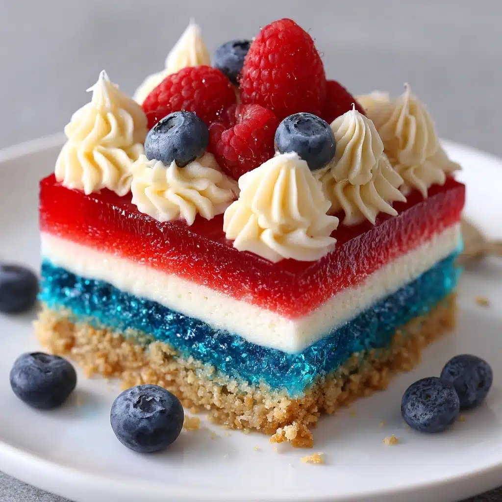 Red, White, and Blue Mini Cheesecakes Recipe