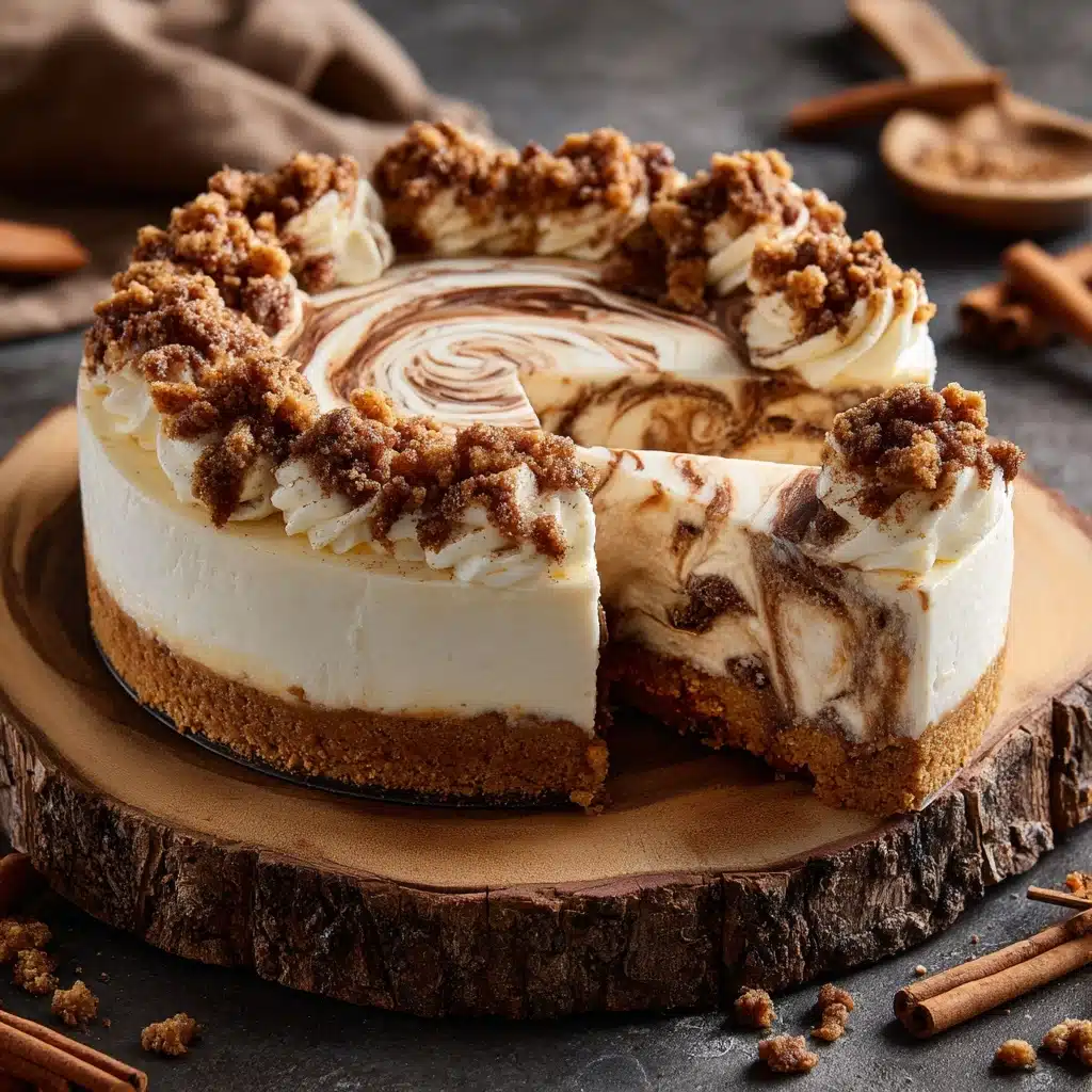 Decadent Cinnamon Roll Cheesecake Recipe