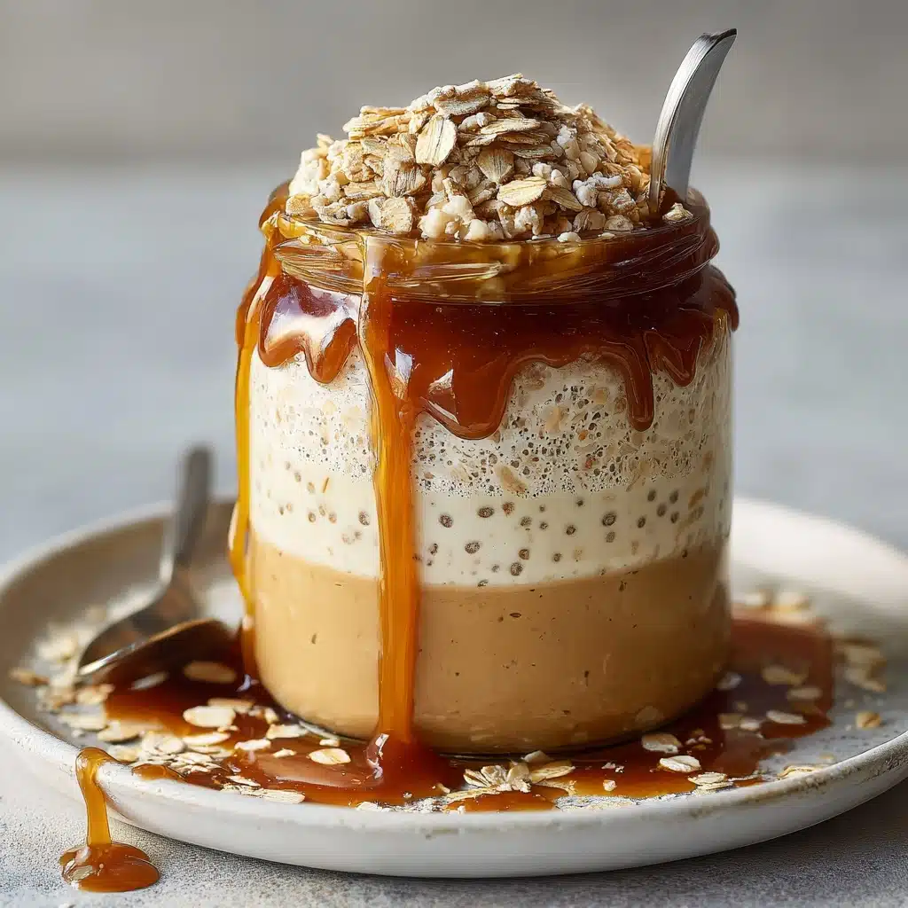 Caramel Macchiato Overnight Oats Recipe