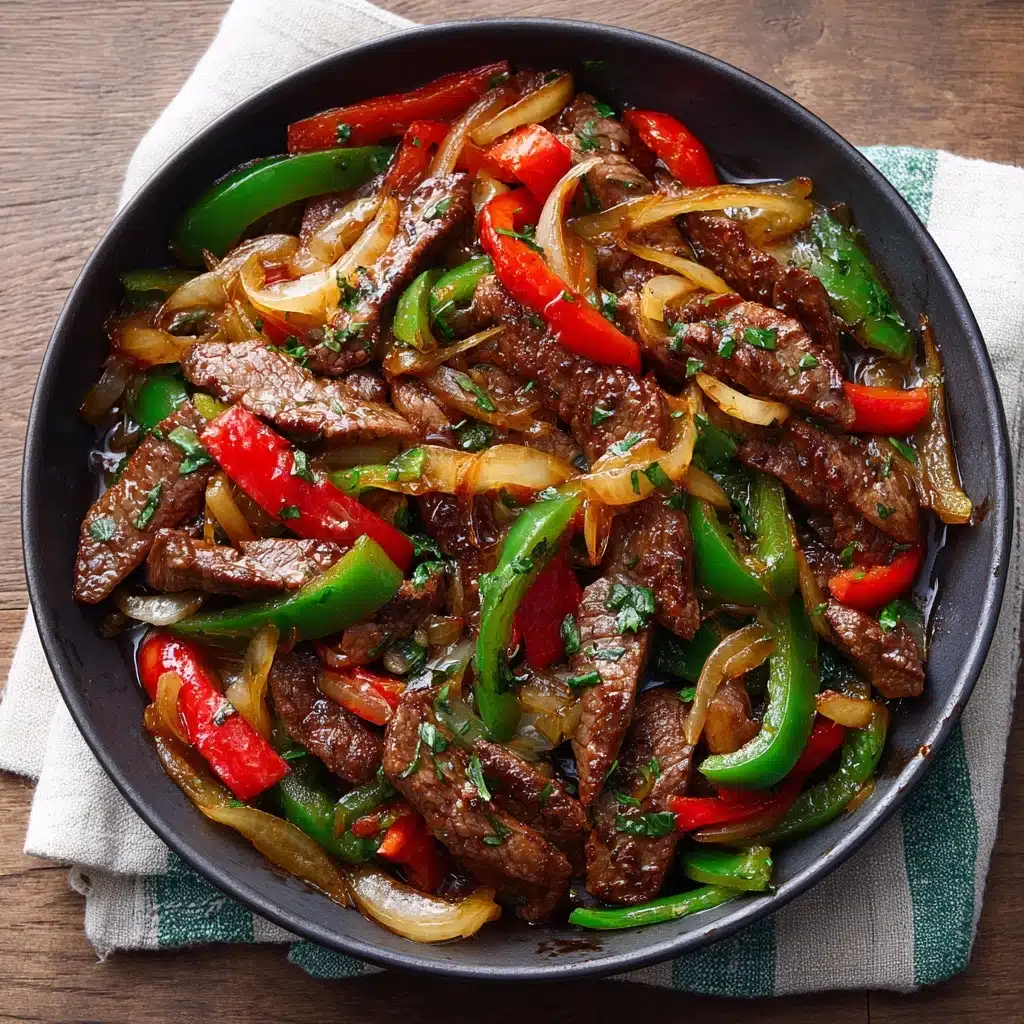 Best Ever Pepper Steak Recipe - Recipe Image