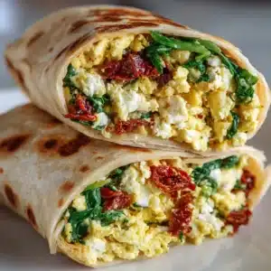 Spinach and Feta Wrap Recipe