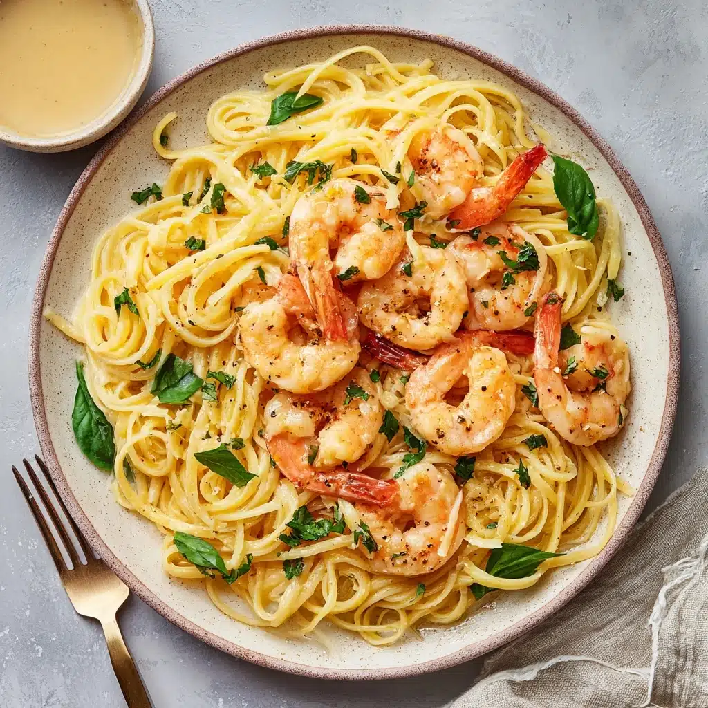 Shrimp Scampi with Whole Wheat Pasta Recipe - Recipe Image