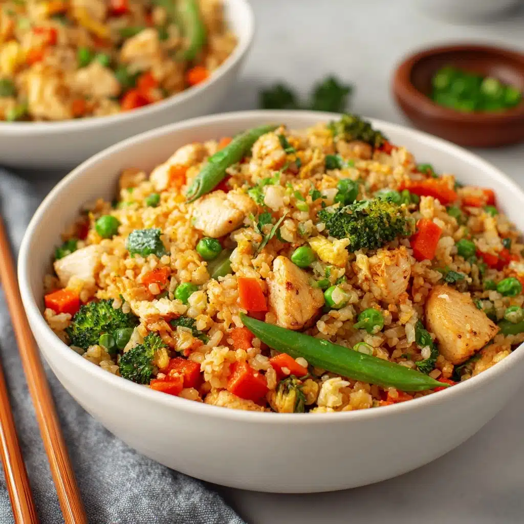 Chicken and Vegetable Fried Rice Recipe