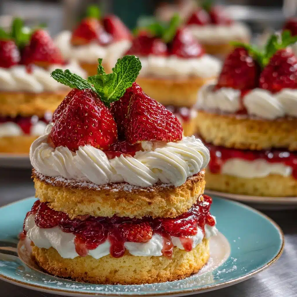 Strawberry Shortcake with Whipped Cream Recipe