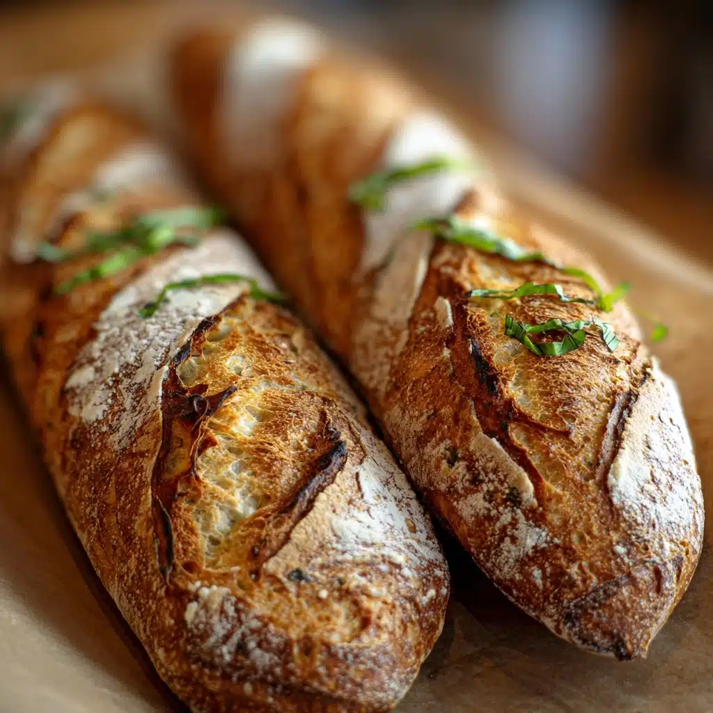 Crusty Italian Bread Recipe - Recipe Image